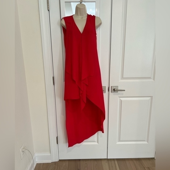 BCBG Dresses | High low Red dress size XXS - Picture 3 of 5